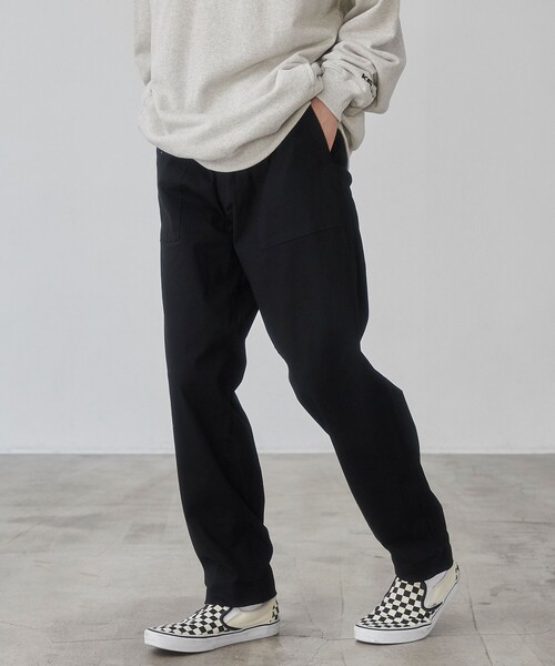 coen(コーエン)の「<Parknik>ベイカーナローパンツ(その他パンツ・メンズ・ダークグレー/ベージュ/ブラック・S/M/L/XL)」の2枚目の写真