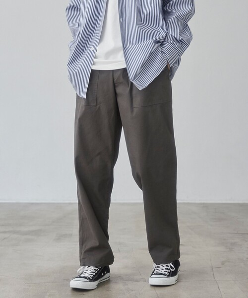 coen(コーエン)の「<Parknik>ベイカーナローパンツ(その他パンツ・メンズ・ダークグレー/ベージュ/ブラック・S/M/L/XL)」の10枚目の写真