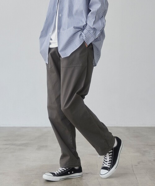 coen(コーエン)の「<Parknik>ベイカーナローパンツ(その他パンツ・メンズ・ダークグレー/ベージュ/ブラック・S/M/L/XL)」の12枚目の写真