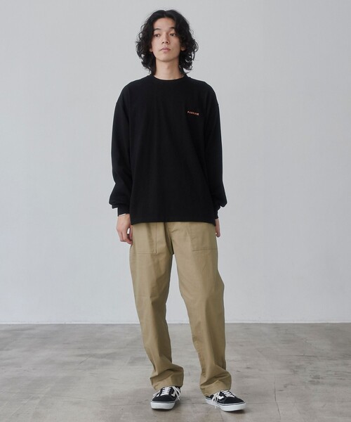 coen(コーエン)の「<Parknik>ベイカーナローパンツ(その他パンツ・メンズ・ダークグレー/ベージュ/ブラック・S/M/L/XL)」の21枚目の写真