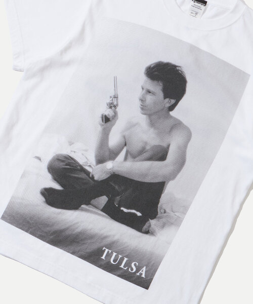 トップス Larry Clark Tulsa tee Sourcream(サワークリーム)の「【Sourcream×Larry Clark