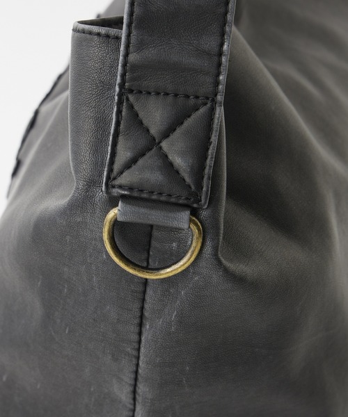 X-girl（エックスガール）の「PATCHED LOGO FAUX LEATHER SHOULDER BAG（ショルダーバッグ・レディース・ブラウン/ブラック・ONE SIZE）」の14枚目の写真