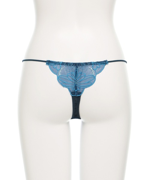 シャイニーバタフライ エンブレース Tバック（ショーツ）｜RAVIJOUR