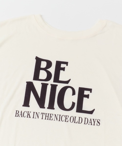 CHIGNON(シニヨン)の「CHIGNON BE NICE5分袖Tシャツ(Tシャツ/カットソー・レディース・チャコールグレー/ホワイト・FREE)」の9枚目の写真
