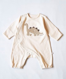 mocmof（モクモフ）の「恐竜 アップリケ ロンパース（ロンパース）」