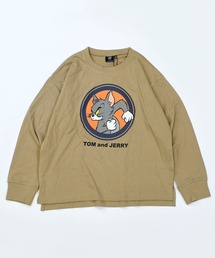 TOM&JERRY（トムアンドジェリー）の「2025AW TOM&JERRY  バックプリント ロングスリーブTシャツ（Tシャツ/カットソー）」