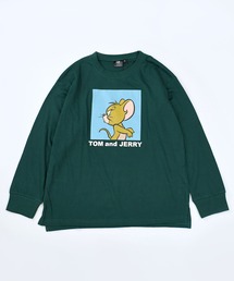 TOM&JERRY（トムアンドジェリー）の「2025AW TOM&JERRY  バックプリント ロングスリーブTシャツ（Tシャツ/カットソー）」