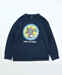 TOM&JERRY（トムアンドジェリー）の「2025AW TOM&JERRY  バックプリント ロングスリーブTシャツ（Tシャツ/カットソー）」