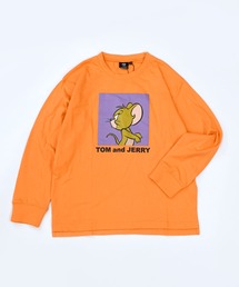 TOM&JERRY（トムアンドジェリー）の「2025AW TOM&JERRY  バックプリント ロングスリーブTシャツ（Tシャツ/カットソー）」
