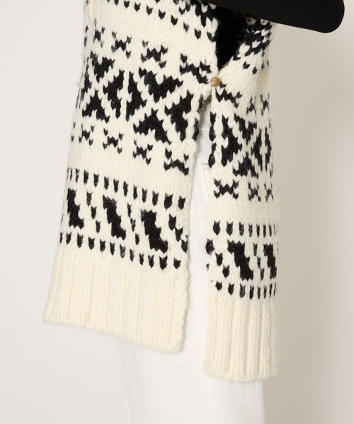 BABYLONE（バビロン）の「ノルディックベスト（ベスト・レディース・アイボリー・フリー）」の15枚目の写真