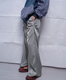 Nora Lily | 【Nora Lily】Mad Satin Flower Tuck Pants (UNISEX)(その他パンツ)