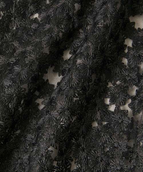 ROPE' PICNIC（ロペピクニック）の「フラワーレースベスト（ベスト・レディース・ブラック/キナリ・38）」の14枚目の写真