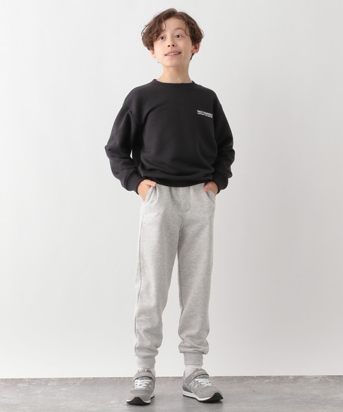 GLOBAL WORK Smile Seed Store（グローバルワーク スマイルシードストア）の「裏毛プリントスウェットプルオーバー長袖/キッズ/115333（Tシャツ/カットソー・キッズ・グレー系その他2/グレー系その他/ブラウン/ネイビー/ナチュラル/ブルー/グリーン/ブラック系その他/ブラック/ライトグレー・100cm/140cm/120cm/150cm/130cm/110cm）」の15枚目の写真