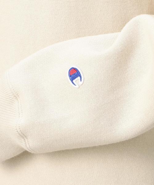 Champion（チャンピオン）の「BY Champion ハイネックスウェットプルオーバー（スウェット・レディース・グレー/ナチュラル/ネイビー・MEDIUM）」の15枚目の写真