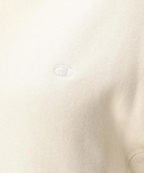 Champion（チャンピオン）の「BY Champion ハイネックスウェットプルオーバー（スウェット・レディース・グレー/ナチュラル/ネイビー・MEDIUM）」の16枚目の写真