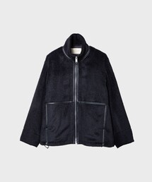 【THE TOKYO/ザトウキョウ】Suri Alpaca Freece Zip Blouson With YOROZU ORIGINAL WATER RE