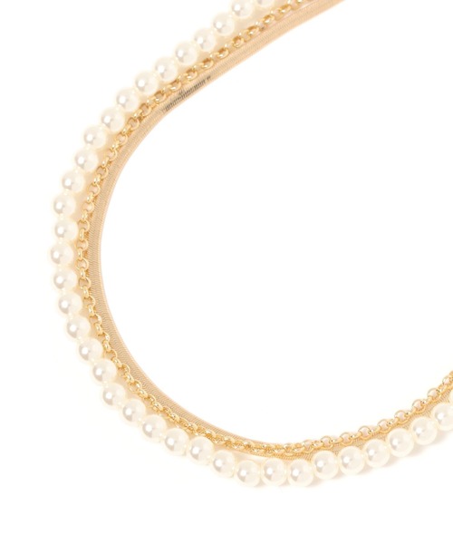 studio CLIP（スタディオクリップ）の「マルチWAY3セットパールネックレス（ネックレス・レディース・その他2/その他1・FREE）」の2枚目の写真