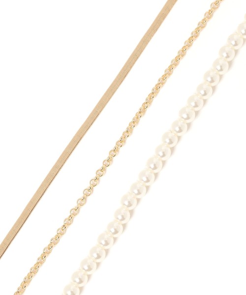 studio CLIP（スタディオクリップ）の「マルチWAY3セットパールネックレス（ネックレス・レディース・その他2/その他1・FREE）」の9枚目の写真