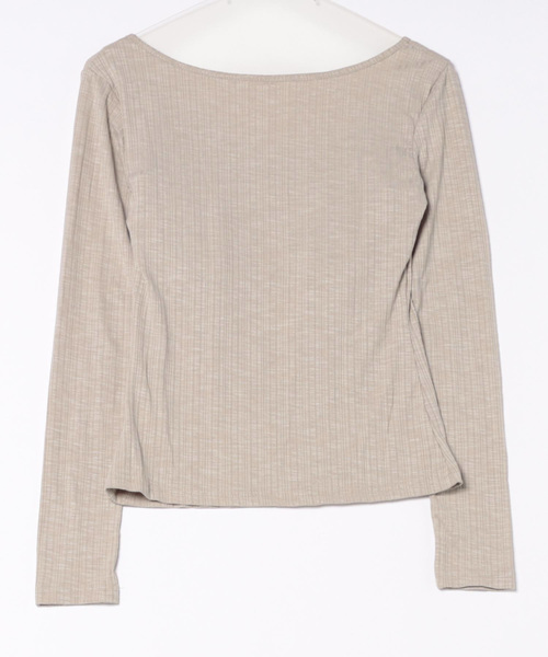 MAISON DE THERESE(メゾン ド テレーズ)の「ニット2点セット(キャミソール&Tシャツ)(ニット/セーター・レディース・グレー/ブラック・S/M/L)」の18枚目の写真