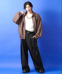 a.p.o.v.（エーピーオービー）の「a.p.o.v. スウェードジップアップジャケット（ブルゾン）」