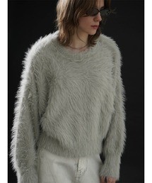 SHAGGY KNIT PULLOVER