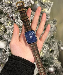 CERCA(チェルカ)のLUON / Apple Watch Band / ツイード チェック アップルウォッチ バンド(デジタル腕時計)