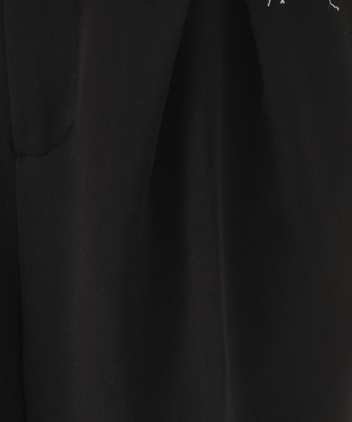 BAYFLOW（ベイフロー）の「[ウエストゴム仕様]ダブルタックワイドパンツ（その他パンツ・レディース・グレイッシュベージュ/ブラック・MEDIUM/SMALL）」の22枚目の写真