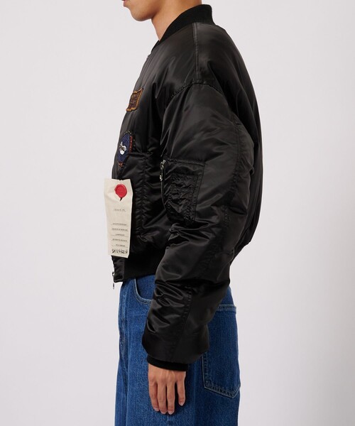 shinyakozuka ボンバージャケット SHINYAKOZUKA｜オーバーサイズボンバージャケット