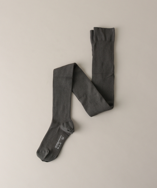MARCOMONDE(マルコモンド)の「MARCOMONDE/マルコモンド cottontights(タイツ/ストッキング・レディース・チャコールグレー/レッド/ブラック・FREE)」の1枚目の写真