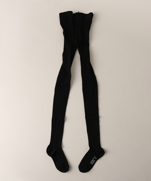 MARCOMONDE(マルコモンド)の「MARCOMONDE/マルコモンド cottontights(タイツ/ストッキング・レディース・チャコールグレー/レッド/ブラック・FREE)」の4枚目の写真