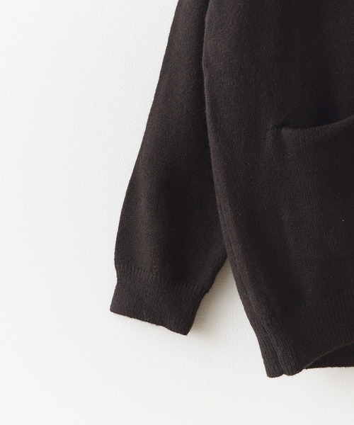 ROOPTOKYO（ループトウキョウ）の「オーバーサイズ Vネックニットカーディガン（カーディガン/ボレロ・メンズ・ブラック/アイボリー/グレー/ベージュ・M/L）」の8枚目の写真