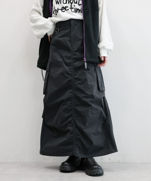 【セール】BIGポケット/ミリタリーカーゴワークスカート(スカート)|RAGEBLUE(レイジブルー) 【セール】BIGポケット/ミリタリーカーゴワークスカート(スカート)|RAGEBLUE(レイジブルー)