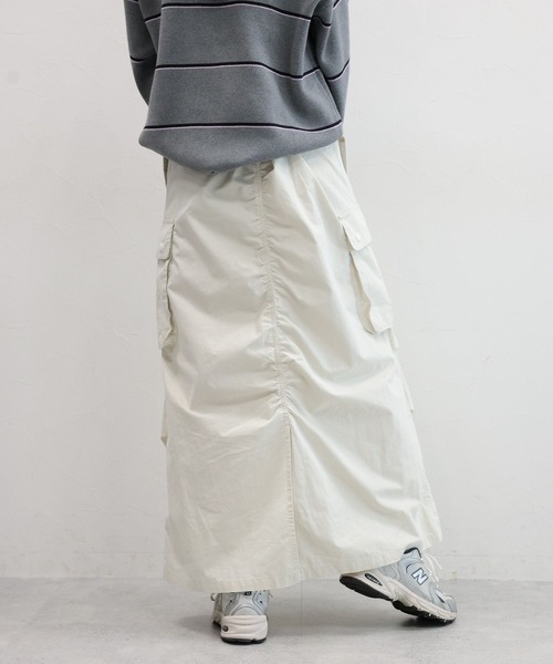 【セール】BIGポケット/ミリタリーカーゴワークスカート(スカート)|RAGEBLUE(レイジブルー) 【セール】BIGポケット/ミリタリーカーゴワークスカート(スカート)|RAGEBLUE(レイジブルー)