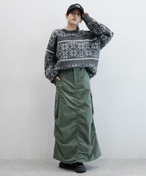 【セール】BIGポケット/ミリタリーカーゴワークスカート(スカート)|RAGEBLUE(レイジブルー) 【セール】BIGポケット/ミリタリーカーゴワークスカート(スカート)|RAGEBLUE(レイジブルー)