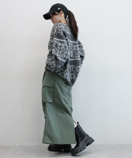 【セール】BIGポケット/ミリタリーカーゴワークスカート(スカート)|RAGEBLUE(レイジブルー) 【セール】BIGポケット/ミリタリーカーゴワークスカート(スカート)|RAGEBLUE(レイジブルー)