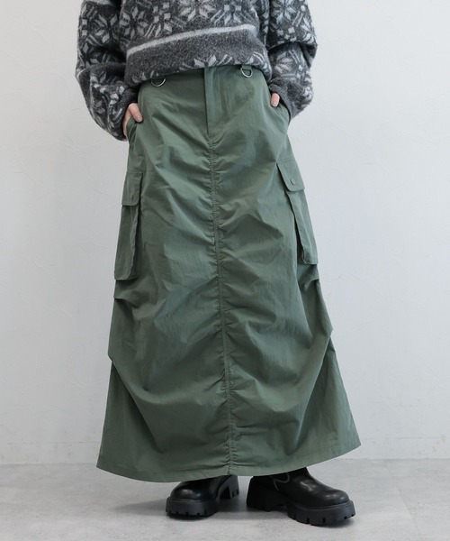 【セール】BIGポケット/ミリタリーカーゴワークスカート(スカート)|RAGEBLUE(レイジブルー) 【セール】BIGポケット/ミリタリーカーゴワークスカート(スカート)|RAGEBLUE(レイジブルー)