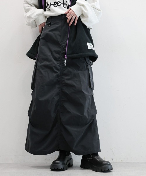 【セール】BIGポケット/ミリタリーカーゴワークスカート(スカート)|RAGEBLUE(レイジブルー) 【セール】BIGポケット/ミリタリーカーゴワークスカート(スカート)|RAGEBLUE(レイジブルー)