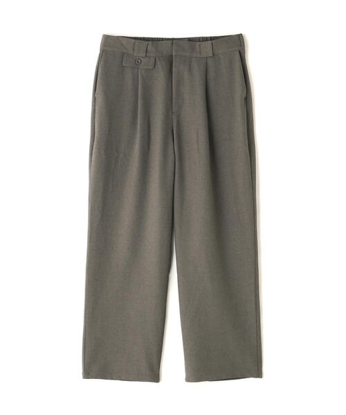 L.H.P（エルエイチピー）の「yipyip/イップイップ/1TUCK STRAIGHT TROUSER（スラックス・レディース・グレー・MEDIUM/LARGE）」の10枚目の写真