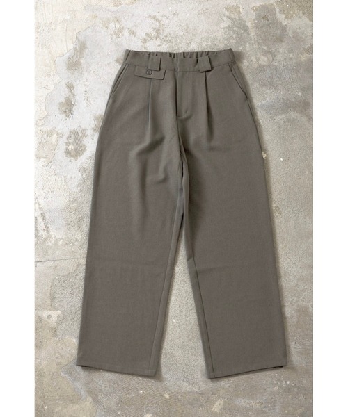 L.H.P（エルエイチピー）の「yipyip/イップイップ/1TUCK STRAIGHT TROUSER（スラックス・レディース・グレー・MEDIUM/LARGE）」の9枚目の写真