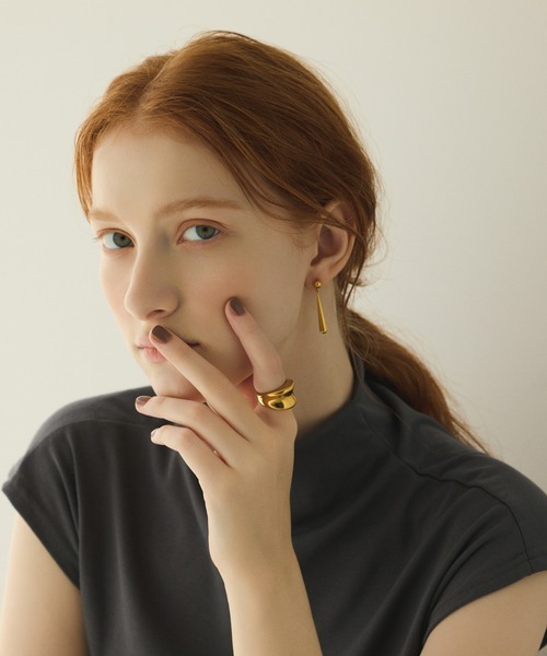 CENE(セネ)の「【CENE】セネ/ホールリング(リング・レディース・ゴールド/シルバー・#11/#13/#15)」の5枚目の写真