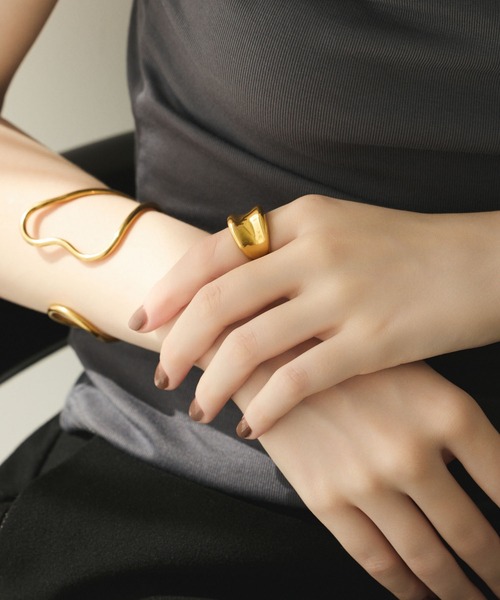 CENE(セネ)の「【CENE】セネ/ホールリング(リング・レディース・ゴールド/シルバー・#11/#13/#15)」の6枚目の写真