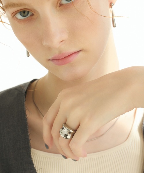 CENE(セネ)の「【CENE】セネ/ホールリング(リング・レディース・ゴールド/シルバー・#11/#13/#15)」の10枚目の写真