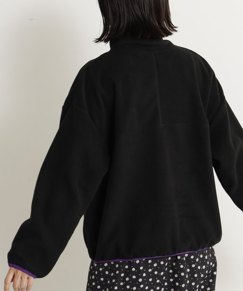 FOUND GOOD（ファウンドグッド）の「スタンドフリースPO（Tシャツ/カットソー・レディース・アイボリー/ブラック/ベージュ/グレー系8・L/M/S）」の6枚目の写真