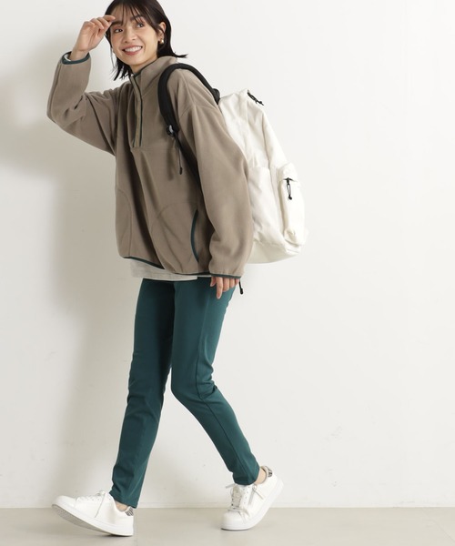 FOUND GOOD（ファウンドグッド）の「スタンドフリースPO（Tシャツ/カットソー・レディース・アイボリー/ブラック/ベージュ/グレー系8・L/M/S）」の19枚目の写真