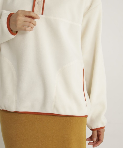 FOUND GOOD（ファウンドグッド）の「スタンドフリースPO（Tシャツ/カットソー・レディース・アイボリー/ブラック/ベージュ/グレー系8・L/M/S）」の8枚目の写真