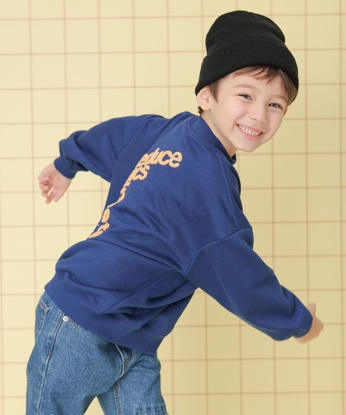 LEPSIM（レプシィム）の「【KIDS】アソート相良スウェット　249184（スウェット・キッズ・杢グレー/ブルー・140/120）」の21枚目の写真