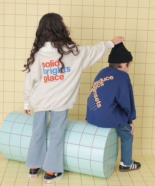 LEPSIM（レプシィム）の「【KIDS】アソート相良スウェット　249184（スウェット・キッズ・杢グレー/ブルー・140/120）」の22枚目の写真