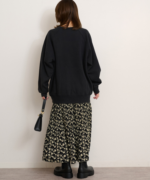 Healthknit(ヘルスニット)の「《追加》別注【Healthknit/ヘルスニット】*RELUME C/N SWEAT:スウェット(スウェット・レディース・ブラック系その他/ベージュ系その他/ブルー/イエロー・FREE)」の15枚目の写真