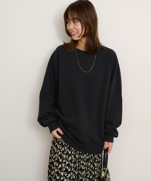 Healthknit(ヘルスニット)の「《追加》別注【Healthknit/ヘルスニット】*RELUME C/N SWEAT:スウェット(スウェット・レディース・ブラック系その他/ベージュ系その他/ブルー/イエロー・FREE)」の17枚目の写真