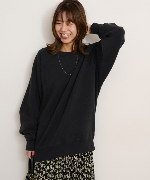 Healthknit(ヘルスニット)の「《追加》別注【Healthknit/ヘルスニット】*RELUME C/N SWEAT:スウェット(スウェット・レディース・ブラック系その他/ベージュ系その他/ブルー/イエロー・FREE)」の18枚目の写真